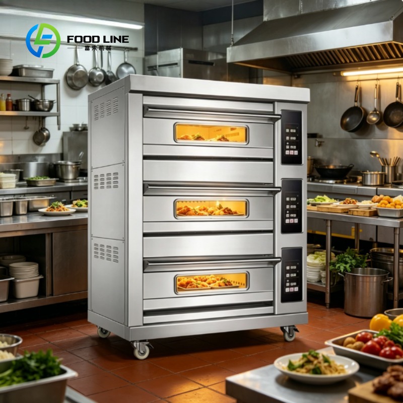 Commercial Kitchen Oven - 業務用オーブン ステンレス製 ベーカリーオーブン パン ピザ ケーキ
