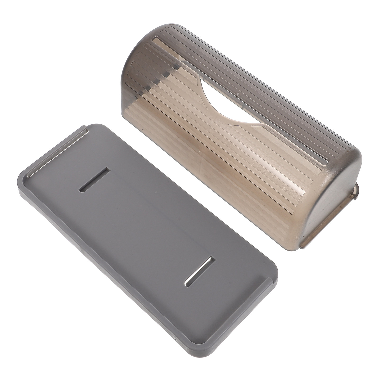 Commercial Kitchen Organization - 壁掛けゴミ袋ホルダー プラスチック製食料品ゴミ袋ディスペンサー 6x2.36ロール対応 吊り下げ収納オーガナイザーボックス キッチン用