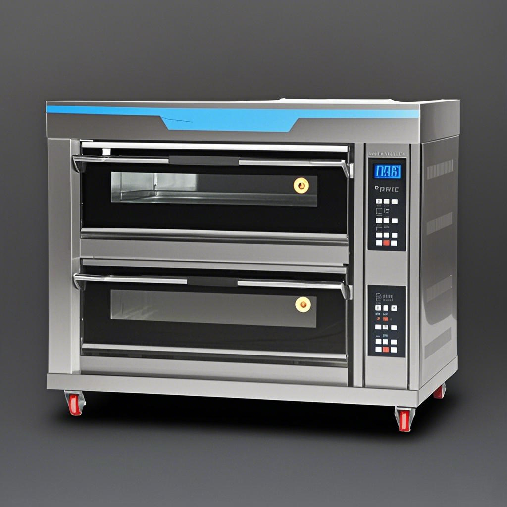 Commercial Kitchen Oven - オーブン、業務用産業用ベーカリー、ベーキングオーブン、二層式デュアルヒーター、キッチンオーブン、多機能カウンタートップ大容量