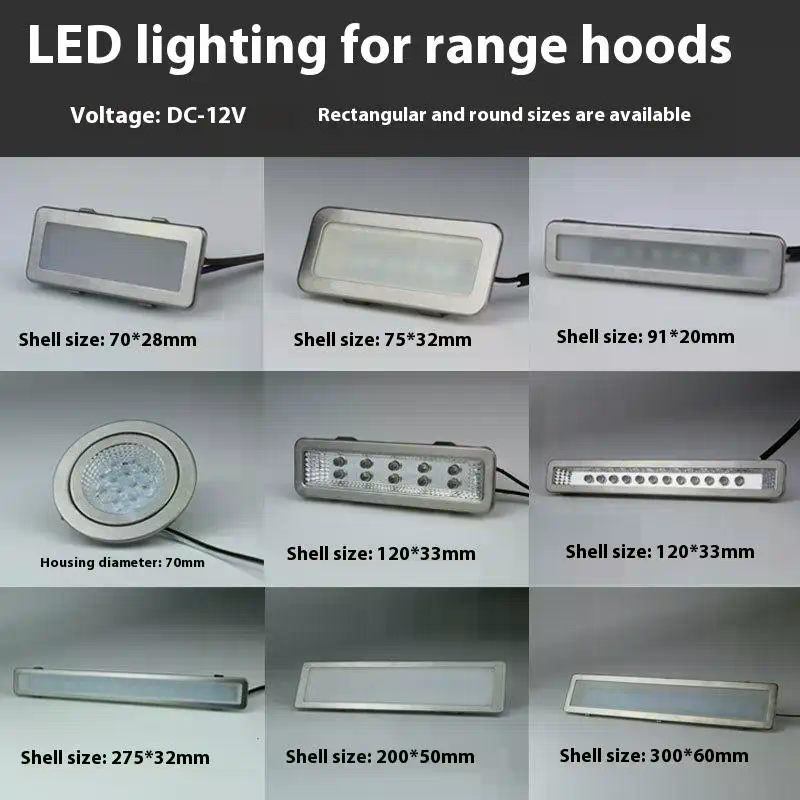 1 個の交換用 LED 懐中電灯アクセサリー家電調理器抽出器 - Commercial Kitchen Hood のレビューと価格