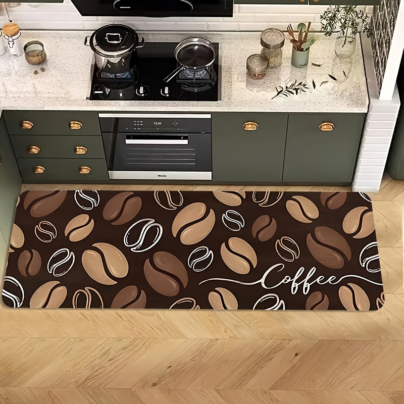 ヴィンテージレッドコーヒーカップキッチンランナーラグ ストラ - Commercial Kitchen Background のレビューと価格