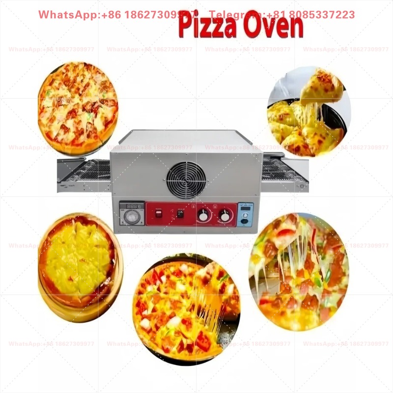 業務用12インチステンレス製電気回転式コンベアベルトピザオー - Commercial Kitchen Oven のレビューと価格
