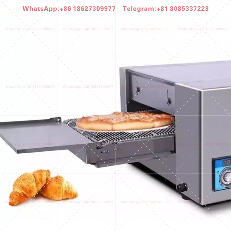 業務用12インチステンレス製電気回転式コンベアベルトピザオー - Commercial Kitchen Oven のレビューと価格