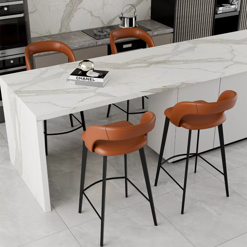 ライトラグジュアリーナッパレザーバースツールカウンターデザイ - Commercial Kitchen Lighting Design のレビューと価格