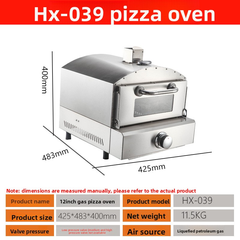 ステンレス製ポータブル卓上家庭用ガストースターPIZZA越境 - Commercial Kitchen Oven のレビューと価格