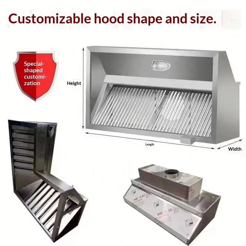 業務用カスタマイズ可能なキッチン壁掛けステンレス鋼製コンビネ - Commercial Kitchen Hood のレビューと価格