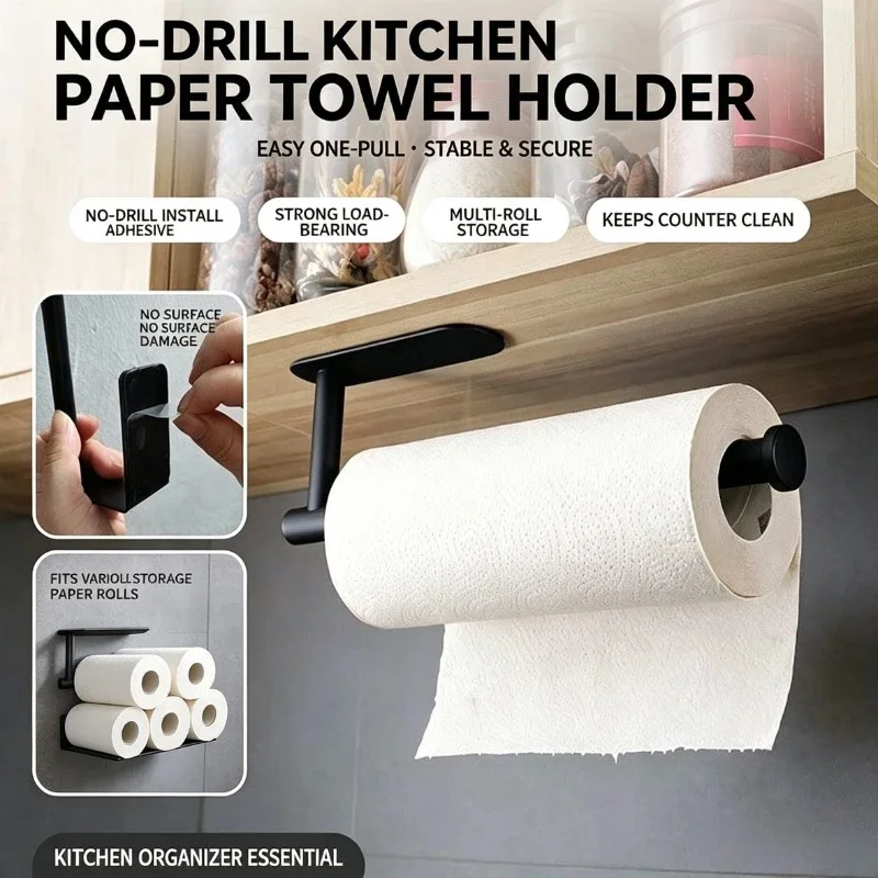 ペーパーロールホルダー、タオルラック、吊り下げ棚、バスルーム - Commercial Kitchen Rack のレビューと価格
