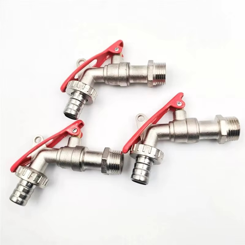1Pc 1/2 インチ亜鉛合金蛇口ガーデンビブコック屋外ロッ - Commercial Kitchen Mixer のレビューと価格