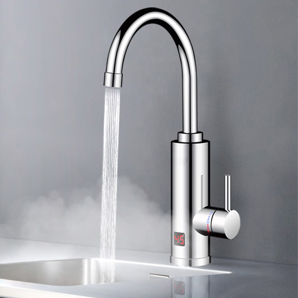 3000W 電気温水器 浴室 キッチン 蛇口 タンクレス給湯 - Commercial Kitchen Mixer のレビューと価格