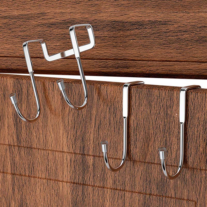 5個セット 304ステンレス鋼フック 無料パンチング ダブル - Commercial Kitchen Organization のレビューと価格
