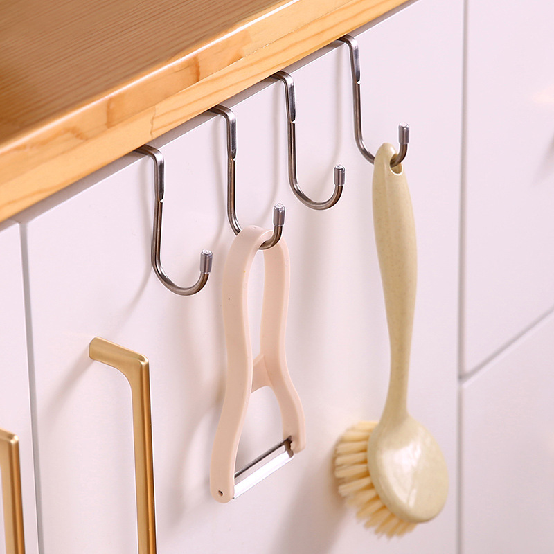 5個セット 304ステンレス鋼フック 無料パンチング ダブル - Commercial Kitchen Organization のレビューと価格