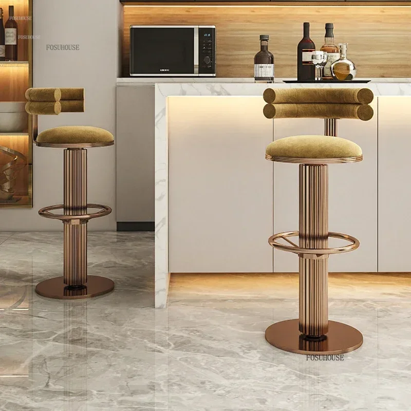 高級ハイバースツール ライトラグジュアリーデザイナーハイキッ - Commercial Kitchen Lighting Design のレビューと価格
