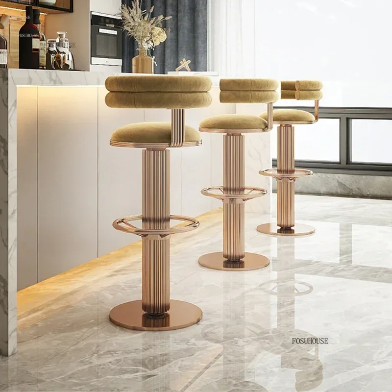 高級ハイバースツール ライトラグジュアリーデザイナーハイキッ - Commercial Kitchen Lighting Design のレビューと価格