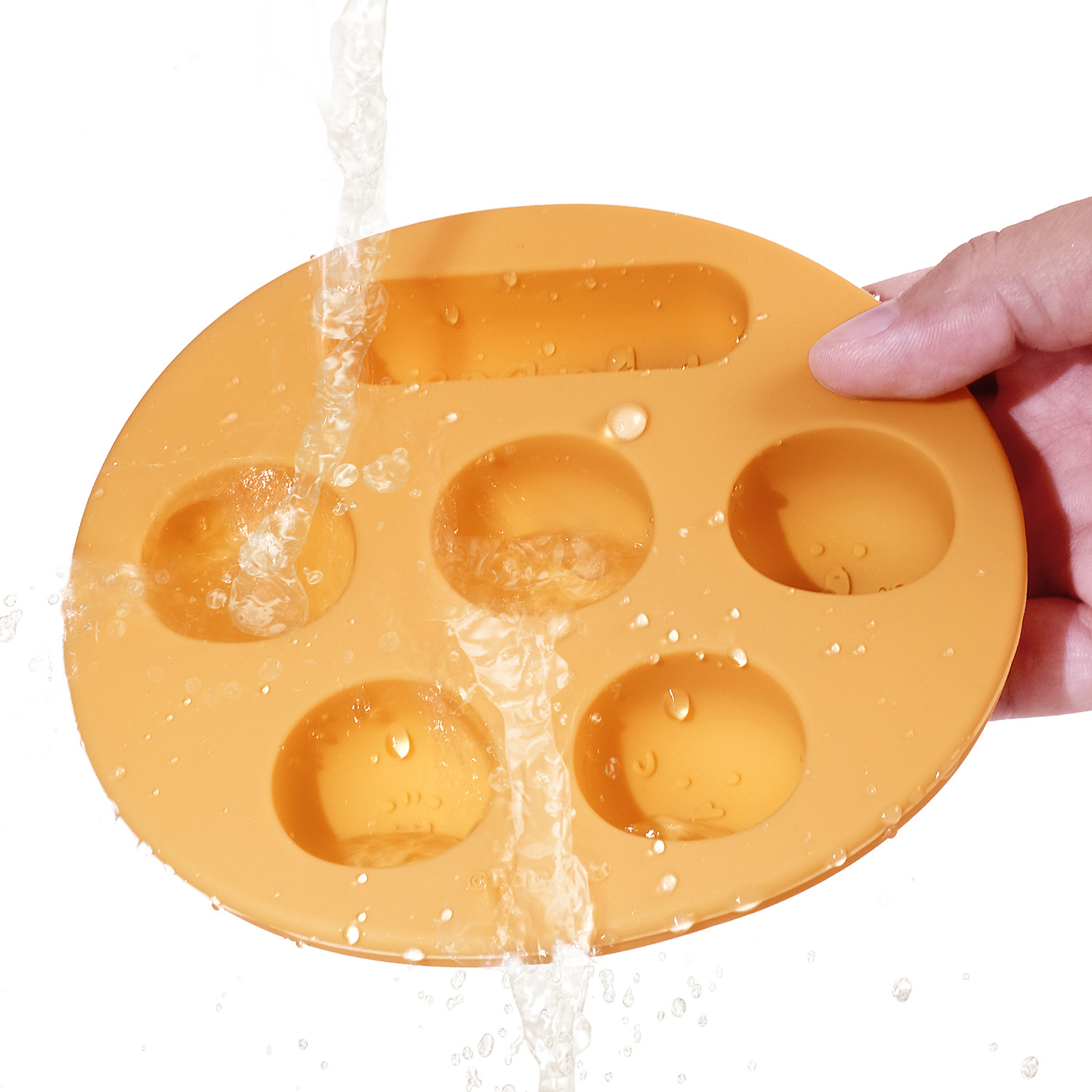 かわいいジョークベアシリコン製製氷皿 蓋付き収納ボックス キ - Commercial Kitchen Organization のレビューと価格