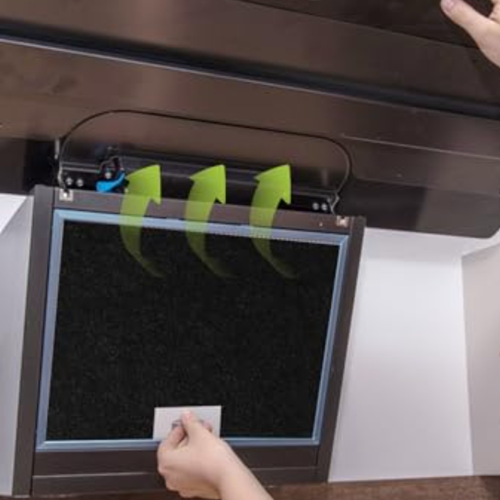 レンジフード用に設計された活性炭フィルター 57x47cm  - Commercial Kitchen Lighting Design のレビューと価格
