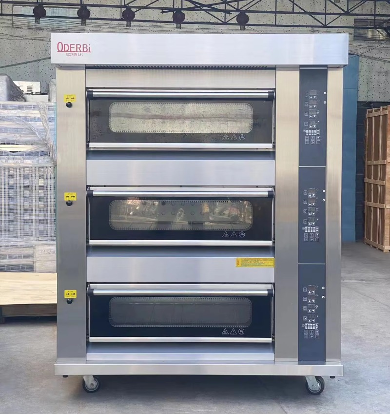 業務用カスタマイズ3段6トレイガスオーブン ピザ・パン・ケー - Commercial Kitchen Oven のレビューと価格