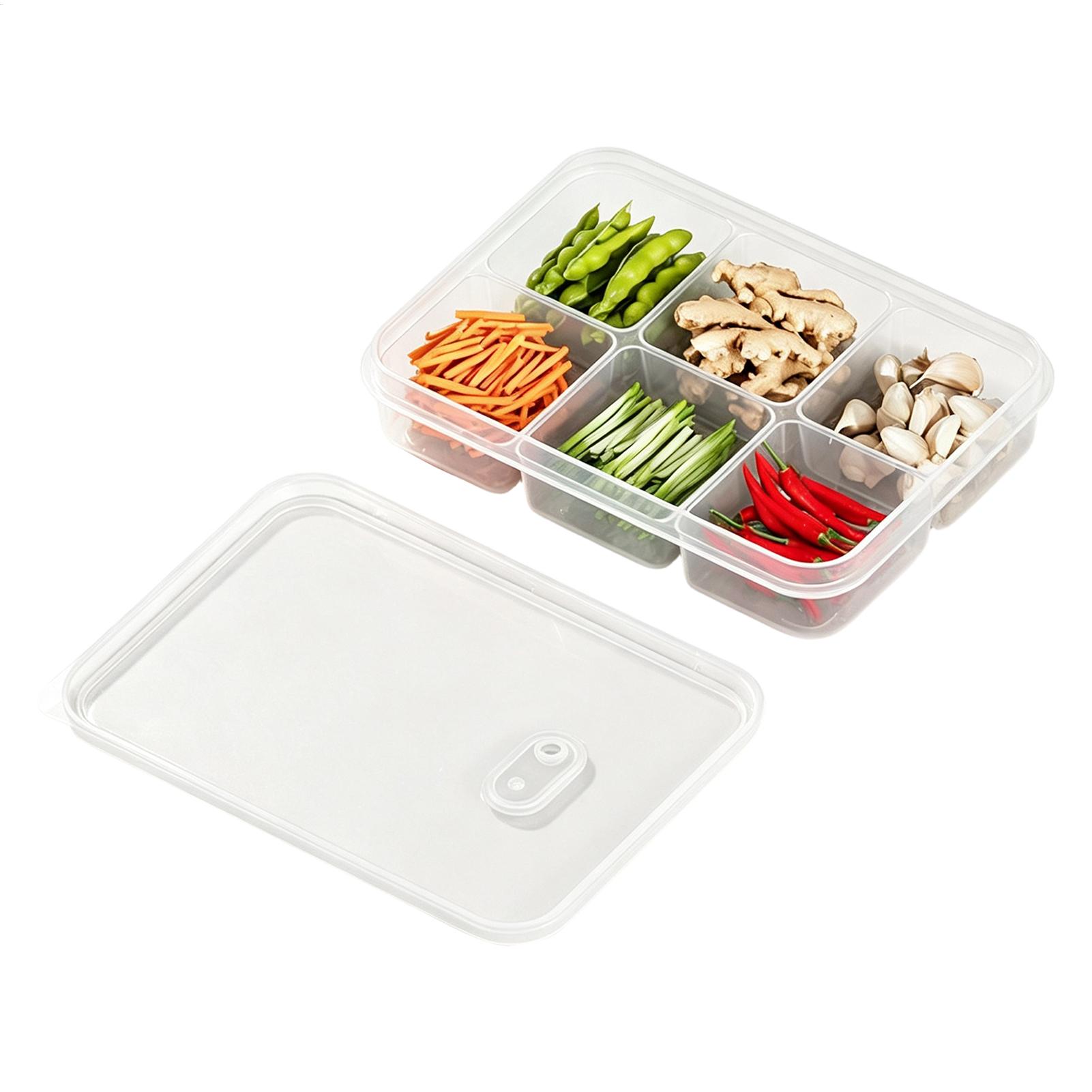 1PC 冷蔵庫収納ボックス肉野菜鮮度保持収納ボックス透明食品 - Commercial Kitchen Organization のレビューと価格