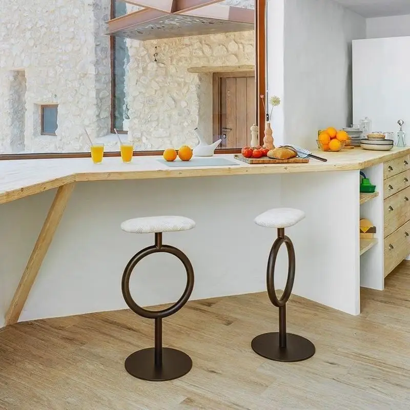 デザインバーチェアモダンなハイチェアアート高級キッチンスツー - Commercial Kitchen Interior のレビューと価格