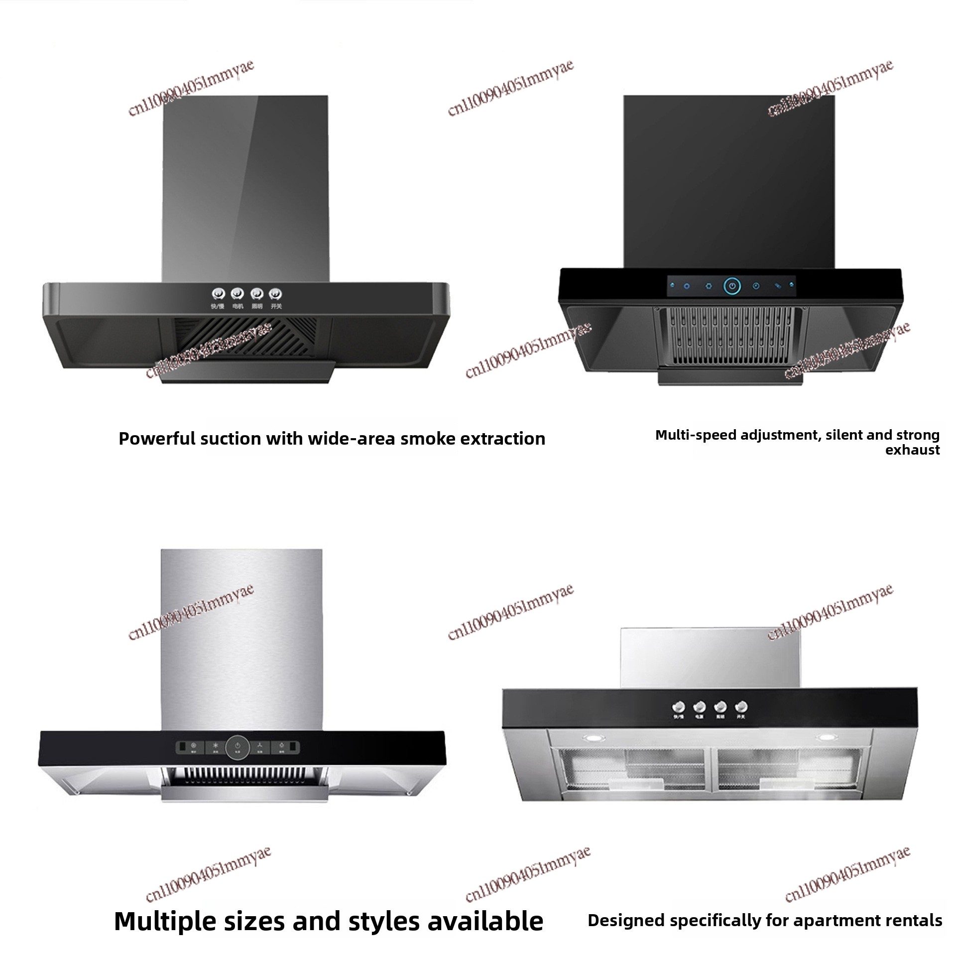 レンジフード 大型吸引 家庭用 キッチン アパート 賃貸住宅 - Commercial Kitchen Hood のレビューと価格